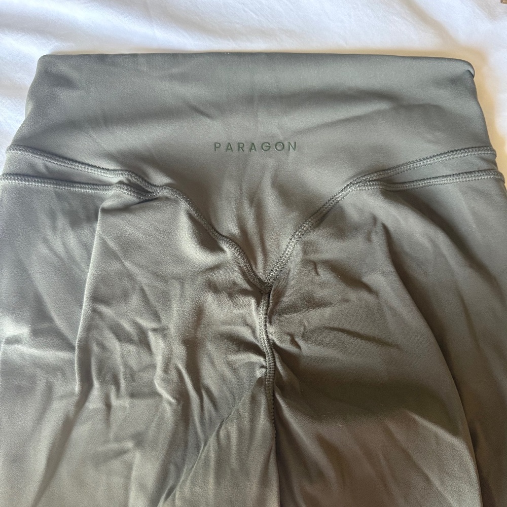 Paragon SculptSeam Leggings | Olive Green | Size Medium